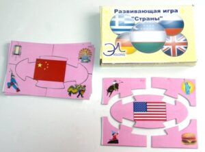 Развивающая игра «Страны»