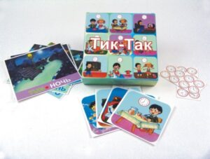 Дидактическое пособие  «Тик-так»
